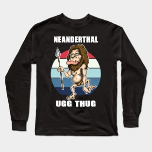 American Neanderthal Thinking Long Sleeve T-Shirt